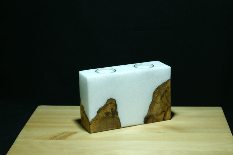 SYMMETRI KLEIN MIT HOLZ #15
